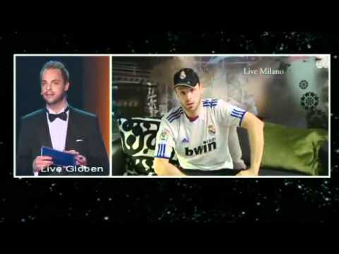Idrottsgalan 2011 Robin som Zlatan Ibrahimovic