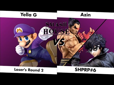 SHPRP#6 LR2 - Yella G (Mario) vs. Azin (Kazuya/Joker)