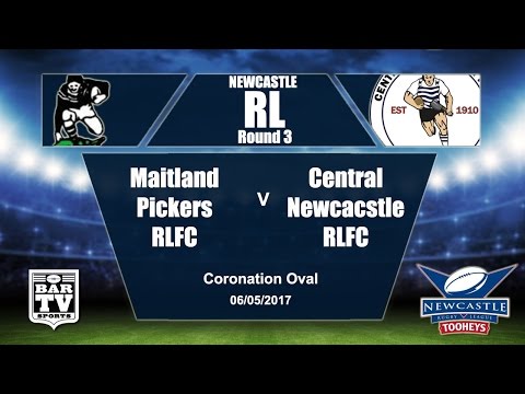 2017 Newcastle RL Round 3 - Maitland Pickers v Central Butcher Boys