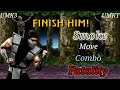 Smoke UMK3 Move Cheats For Ultimate Mortal Kombat Trilogy Android Mobile Gaming