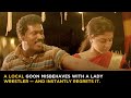 Goon Misbehaves With The Lady And Instantly Regrets It Godha Wamiqa Gabbi Malayalam Movie