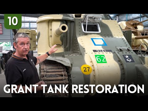 WORKSHOP WEDNESDAY: WW2 M3 Grant and Lee tank TOUR plus fitting the rear idler wheels