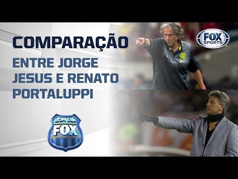 DUELO EXTRA CAMPO! Veja a comparação entre os técnicos de Flamengo e Grêmio
