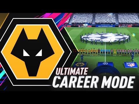 FIRST CHAMPIONS LEAGUE GAME!!! FIFA 19 WOLVES ULTIMATE CAREER MODE #17