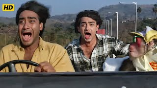 Download lagu अरे तूने 2 पाईये पर गाड़ी कैसे चलाई | Ajay Devgn | Aamir Khan | Kajol | Juhi mp3