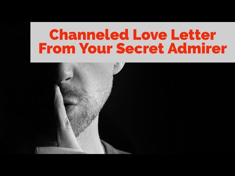 Channeled Love Letter From Your Secret Admirer💌Pick A Card Love Reading💌