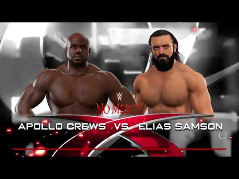 WWE 2K17 No Mercy 2017: Apollo Crews vs. Elias