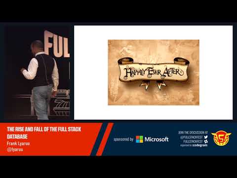 The rise and fall of the full stack database (Frank Lyaruu)