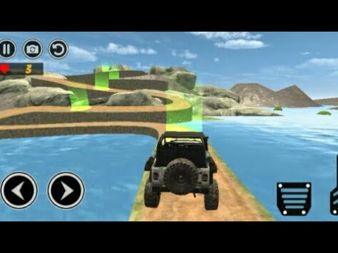 Offroad jeep driving adventure short game l mountain uphill car stand android gameplay  l car 3d