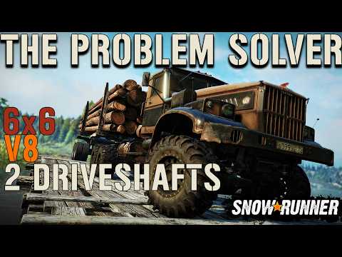 Why the Tayga 6455b / KrAZ-255 is a Soviet Icon: History & Snowrunner Review