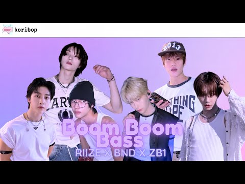 RIIZE x BOYNEXTDOOR x ZEROBASEONE - Boom Boom Bass (Line Distribution + Lyrics Romanized)