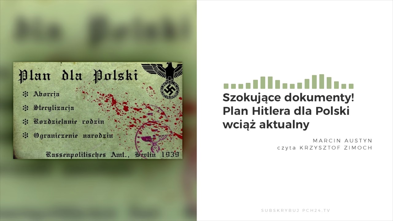 Szokujące dokumenty! Plan Hitlera dla Polski wciąż aktualny [PODCAST]