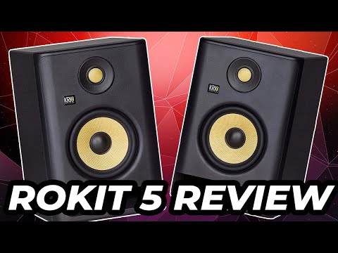 KRK ROKIT 5 Studio Monitors Overview and Audio Demo