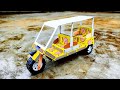 How To Make Tuk Tuk Rickshaw At Home Diy Matchbox Auto Rickshaw