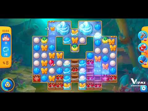 Fishdom. 8344 level no boosters and diamonds. 14 moves