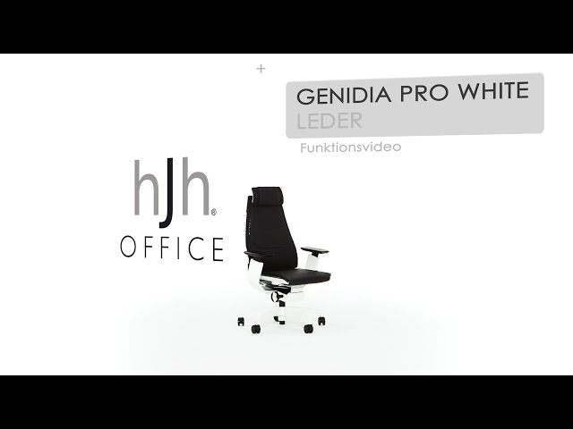 Video teaser per GENIDIA PRO WHITE Leder - Funktionsvideo - hjh OFFICE