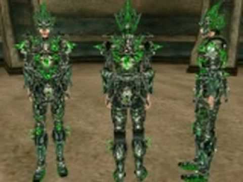 Morrowind: cool armor and weapons