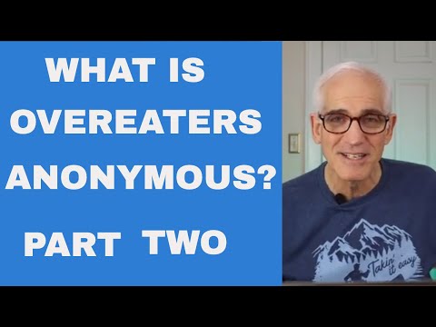 OVEREATERS ANONYMOUS SPEAKER How to stop food addictions 12 steps meeting, abstinence food plan OA