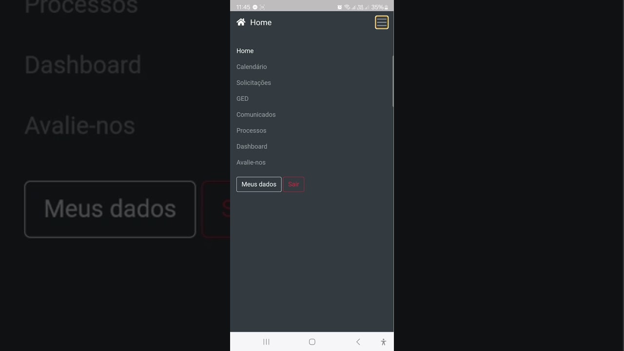 VISÃO GERAL DO APLICATIVO - RBO CONTABILIDADE