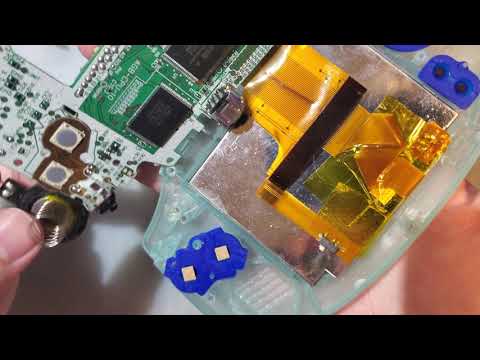 Game Boy Advance Tactile Button Mod (Part 2 of 2)
