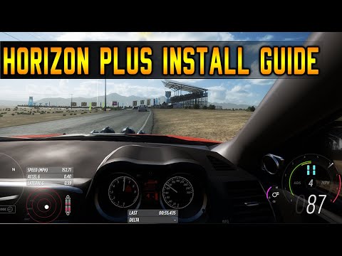Horizon Plus Install + User Guide | Forza Horizon 5's Sim Overlay