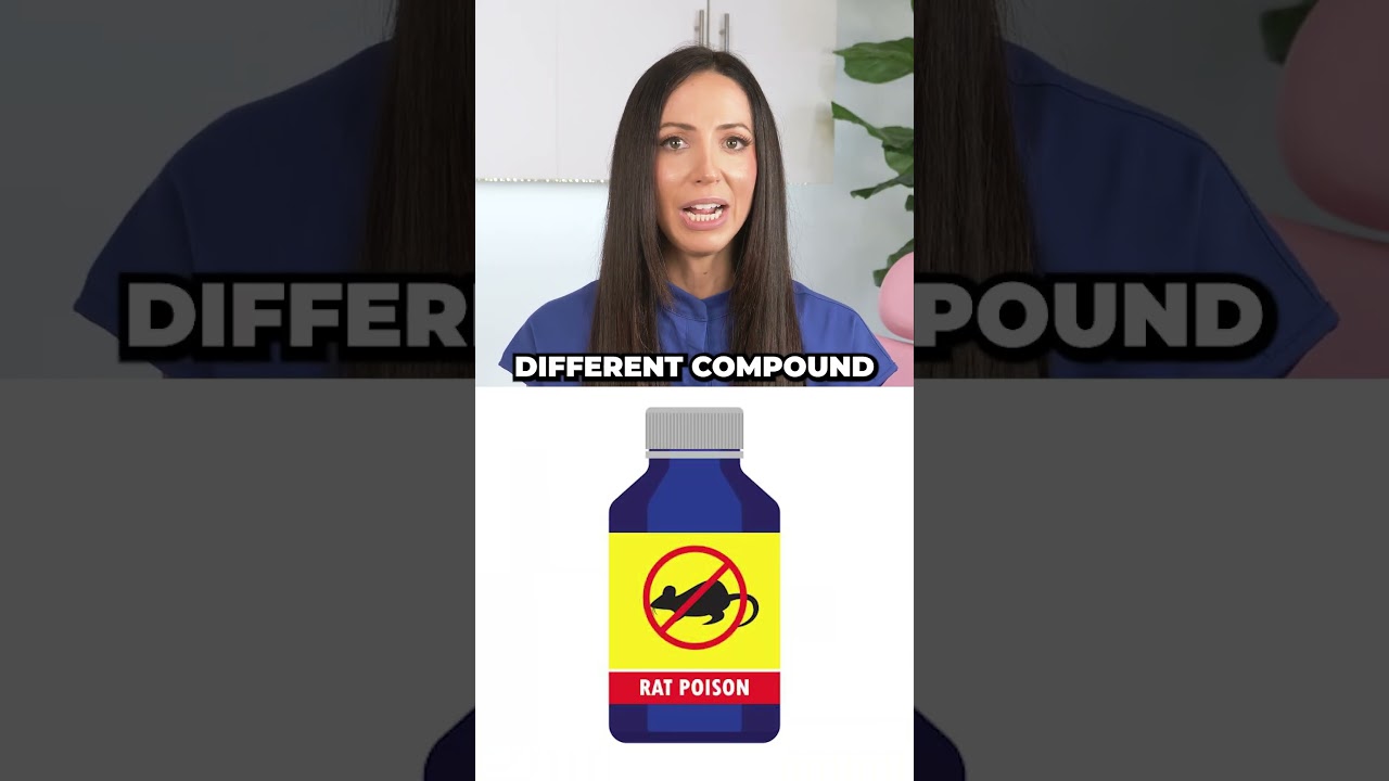 fluoride in rat poison? #shorts