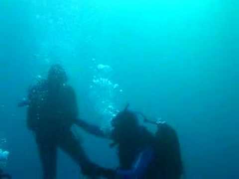 divers dancing