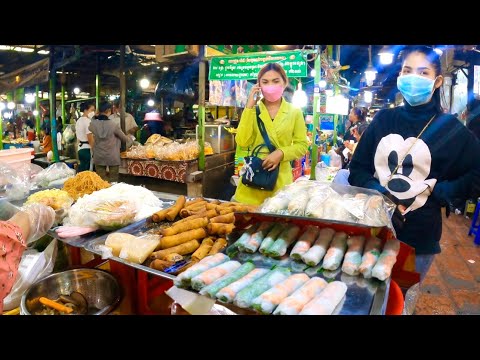 Cambodian Market food tour - Delicious Food at Boeng Keng Kang Market in Phnom Penh