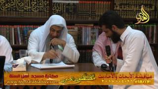 مناقشة الأبحاث والأحاديث بمكتبة مسجد أهل السنة بمنية سمنود 26 04 2017 2