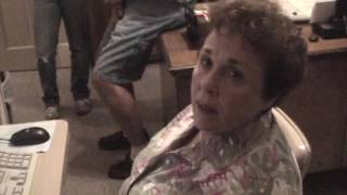 Lost MicroMV tape: Grandma listening to Internet radio