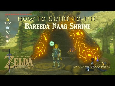 Breath of the Wild - Bareeda Naag Shrine Guide and Location