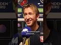 ?Vlap: ‘??????? op het veld gooien was wel ??????? geweest’?