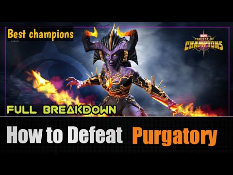 How to Defeat Purgatory |Cavalier/Uncollected| - Marvel Contest of Champions