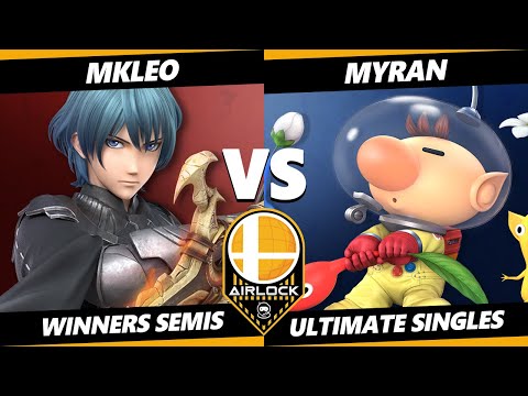 The Airlock Winners Semis - MkLeo (Byleth) Vs. Myran (Olimar) SSBU Smash Ultimate