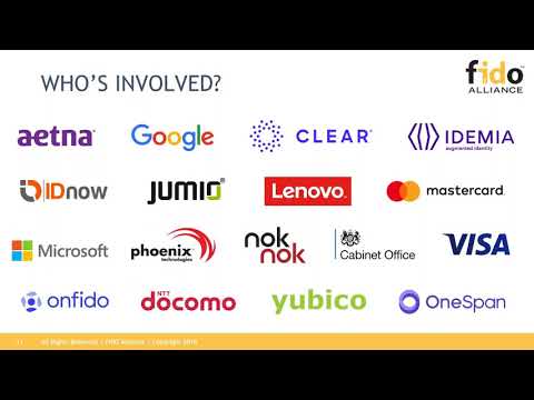 Introduction to FIDO's Identity Verification & Binding Initiative