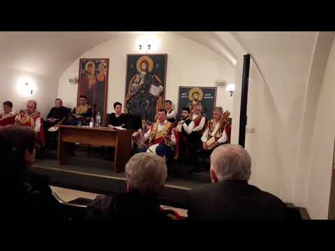 Gusle, Ljubiša Ateljević-Veče sjećanja, 19 g. NATO agr. na SRJ-24.03.'18, Kripta Cr. Sv.Marka, BG.