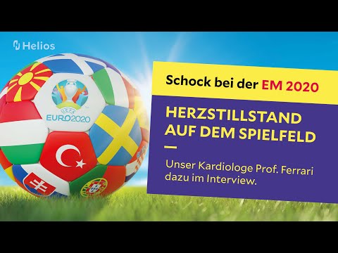 Herzstillstand auf dem Spielfeld - Dänemark vs. Finnland