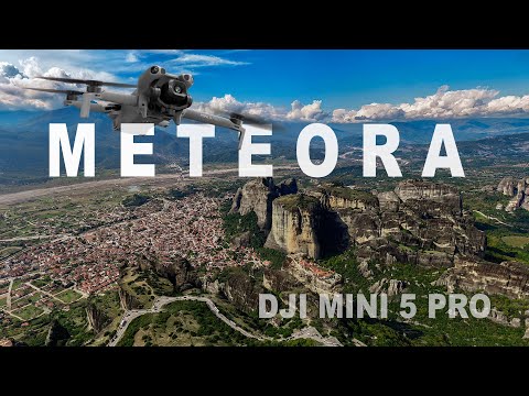 👉 METEORA, GREECE 🎬 | CINEMATIC DRONE JOURNEY | DJI MINI 5 PRO