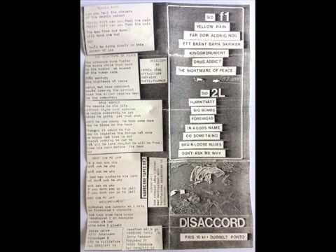 Disaccord  - Hjärntvätt ( 1984 Sweden D Beat / HC Punk )