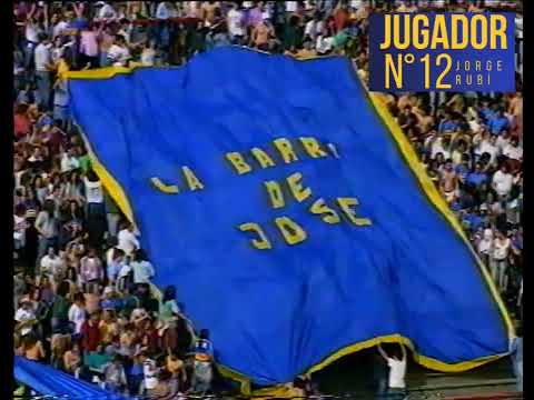 "No importa en que cancha juguemos." Barra: La 12 • Club: Boca Juniors • País: Argentina