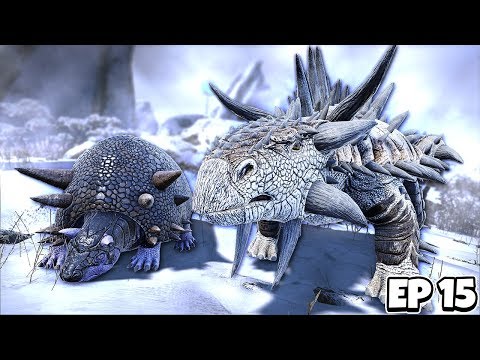 I NEED RESOURCES! Taming A High Level ANKY and DOEDICURUS! | ARK Survival Evolved Genesis DLC #15