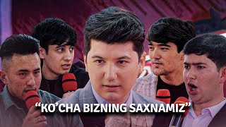 KO`CHA BIZNING SAXNAMIZ // AMIRXON UMAROV SHOUSI // OCHIQCHASIGA GAPLASHAMIZ