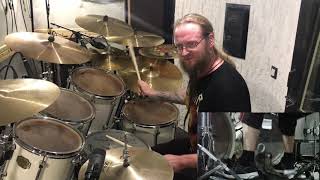 Iron Savior - Riding on Fire (Drum cover / playthrough)