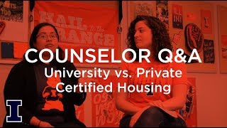 Ask Admissions: What's the difference between University and  Private Certified Housing