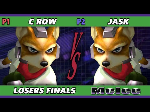 S@X 472 Losers Finals - C. Row (Fox) Vs. Jask (Fox) Smash Melee - SSBM