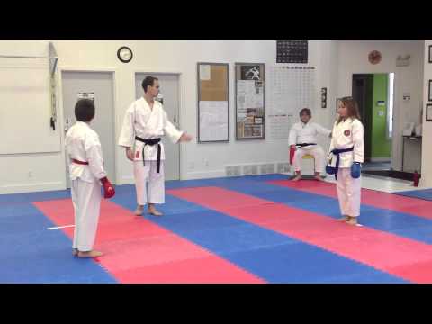Freestyle Kumite, Shotokan Karate Kids 11 & Under | Charleswood IKD Winnipeg at IDSL 2012