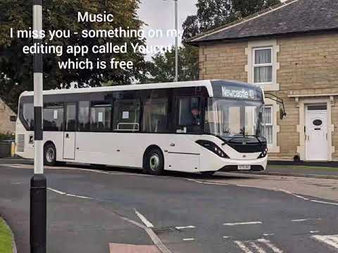 Buses in Morpeth 25/09/20 INCLUDING GNE 6050 + ANE E200 MMC 0070