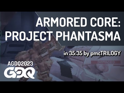 Armored Core: Project Phantasma by pmcTRILOGY in 35:35 - Awesome Games Done Quick 2023