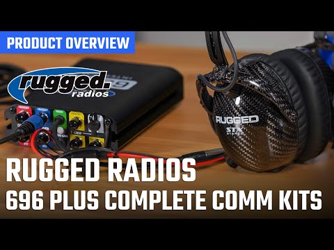Rugged Radios 696 Plus Complete Communication Kit | UTV Source Product Overview