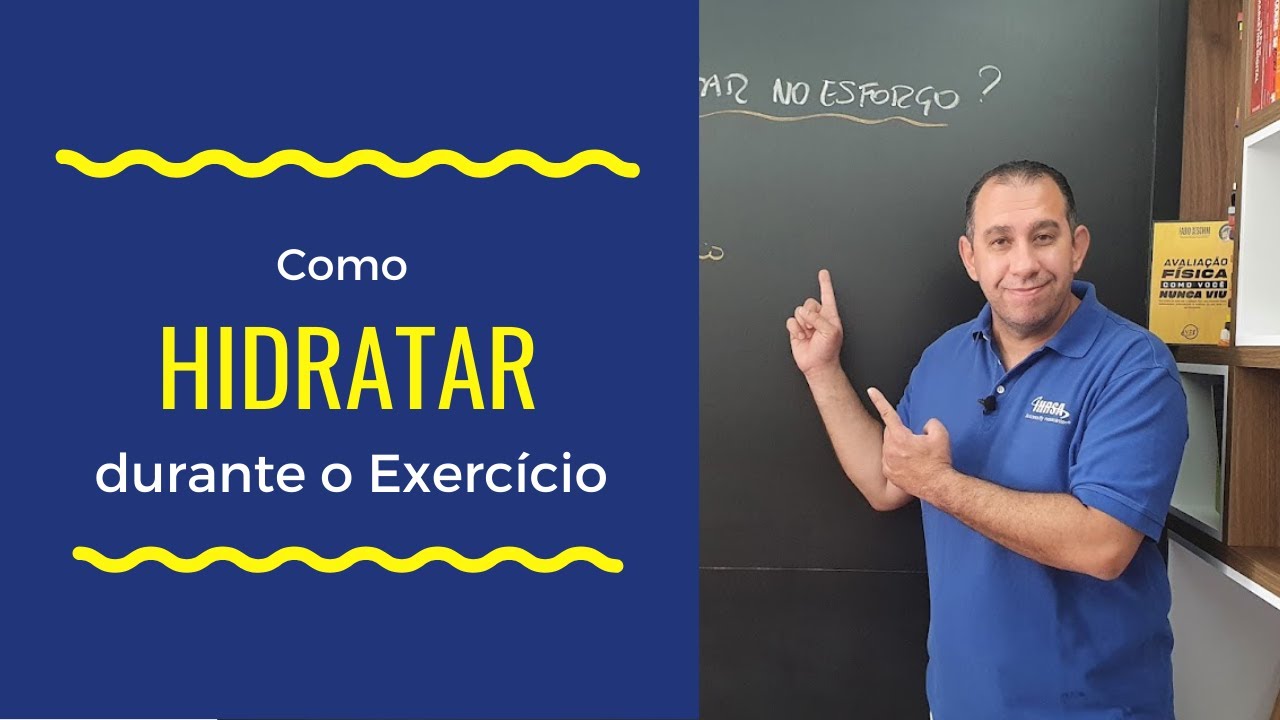 Como Hidratar durante o Exercício?